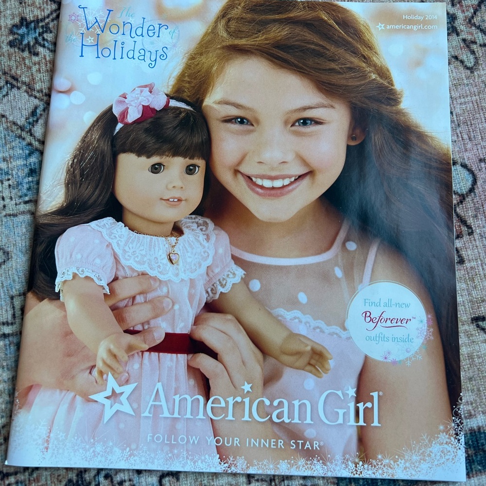American Girl Catalog Winter Holiday 2014 new